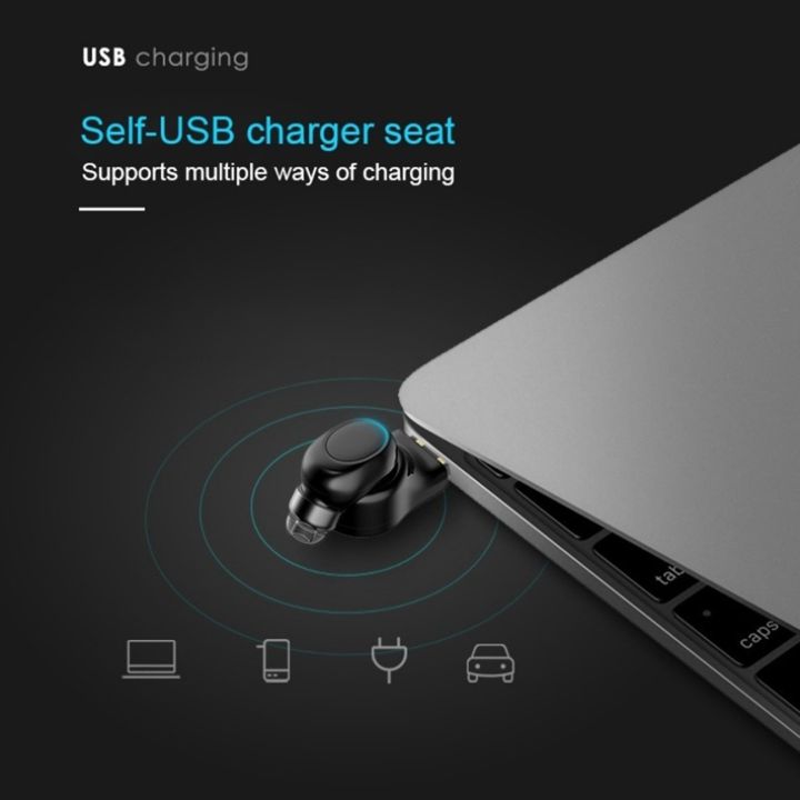 สินค้าขายดีหูฟังเอียร์บัดไร้สายหูฟังอินเอียร์ขนาดเล็ก-mag-netic-usb-charge-earphone