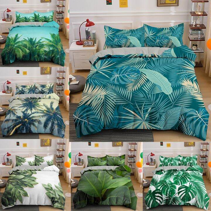 Tropical Leaves Duvet Cover Lazada PH