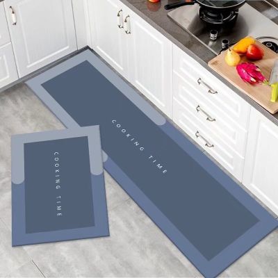 [COD] kitchen absorbent floor mat diatom mud cushion rubber quick-drying carpet oil-absorbing door wholesaler