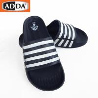 รองเท้าแตะแอดด้าของแท้ ADDA รองเท้าแตะแบบสวมลายทาง 5531T15-M5