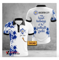 Leicester City F.C 2023 New Design Customization High Quality 3DPOLO SHIRT (Contact Online for Free Customization) - NO.6Q45535DDA