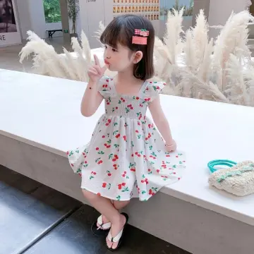 SHENGXINY Summer Lace Princess Dresses For Kids 2-10 Year Birthday Dress  Flowers Bow Tie Girls Dress Children's Birthday Party Costume - Walmart.com