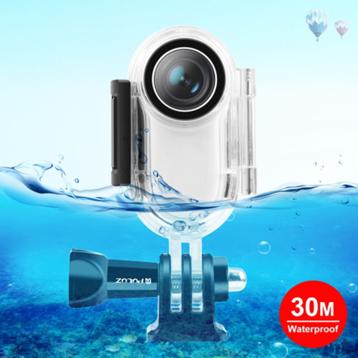 เคสกันน้ำลึก30เมตรเคสป้องกันกล้องกีฬาเคสกันน้ำสำหรับกล้อง-insta360-go-2