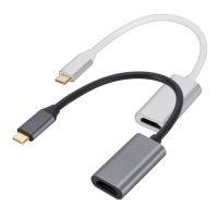 Type C to HDMI-compatible Cable Ultra HD 4K USB 3.1 10Gbps HDTV Adapter USB C to HDMI-compatible Cable Converter for PC Laptop Adapters Adapters