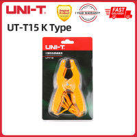 UT-T15 UNI-T ชนิด K ตัวยึดจับท่ออุณหภูมิคลิปวัดอุณหภูมิเทอร์โมคัปเปิล-40 ~ 200C สำหรับ UT320D UT320A