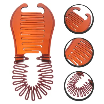 4Pcs/set Portable French Braid Tool Loop Elastic Hair Bands