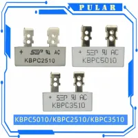 {:“=-】1ชิ้น50A KBPC5010 1000V/KBPC2510 25A 1000V/KBPC3510 35A 1000V ไดโอดวงจรเรียงกระแส KBPC5010/KBPC2510/KBPC3510