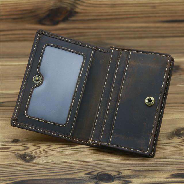 layor-wallet-กระเป๋าสตางค์ผู้ชายหนังเครซีฮอร์สวินเทจหนังวัวธรรมชาติกระเป๋าใส่เหรียญของผู้ชายมินิกระเป๋าเก็บบัตรขนาดเล็ก-dompet-pengait-ใส่นามบัตร