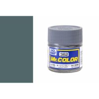 สีสูตรทินเนอร์ Mr.Hobby สีกันเซ่ C362 OCEAN GRAY (FLAT75%) 10ml