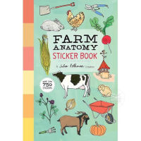 FARM ANATOMY STICKER BOOK