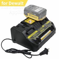 ；’；‘、。 DCB102 Li-Ion Battery Charger 2 Slide Port 4A Charging Current USB 2A Out DW1418 DCB200 DCB140 For Dewalt 14.4V 18V Lithium Tool