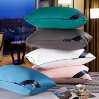 Factory direct supply five-star hotel pillow feather velvet household single neck gift wholesale Pillow