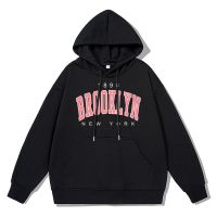 1898 Brooklyn New York Printed Mens Hoody Creativity Cotton Clothing Fashion Oversize Sweatshirt Warm Heavyweight Sportswear Man Size XS-4XL