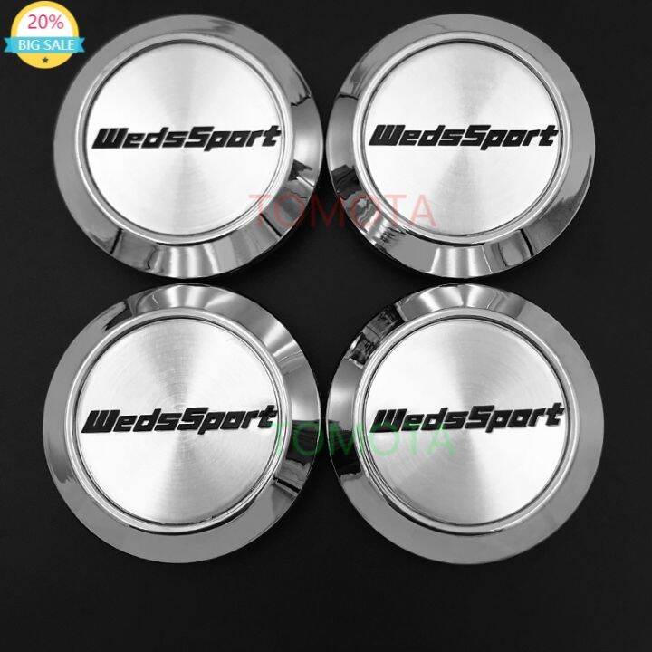 4pcs 60mm WedsSport Wheel Center Cap Proton Wira Perodua Suzuki Mazda ...