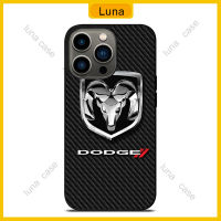 Dodge Ram Carbon Phone Case for iPhone 14 Pro Max / iPhone 13 Pro Max / iPhone 12 Pro Max / Samsung Galaxy Note 20 / S23 Ultra Anti-fall Protective Case Cover 206