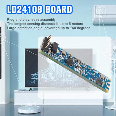 DC5-12V 24G Human Presence Inductive Radar Motion Sensor HLK-LD2410B Module R2Q5