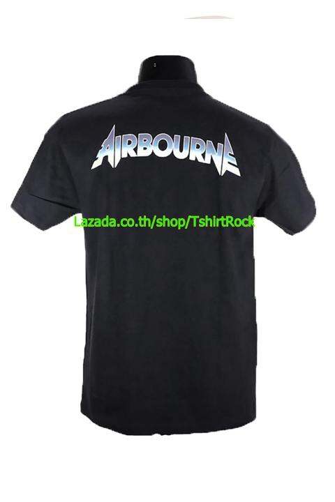 เสื้อวง-airbourne-แอร์บอร์น-ไซส์ยุโรป-เสื้อยืดวงดนตรีร็อค-เสื้อร็อค-abn1725-ถ่ายจากของจริง