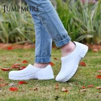 Men Garden Shoes Kitchen Cooker Shoes White Clogs Hospital Work Shoes Anti-Skidding Oil Proof Waterproof Sandals Slip On