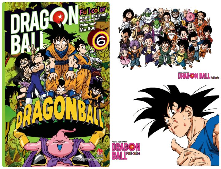Truyện tranh Dragon Ball Full Color - Phần 1 2 3 4 5 6 - Lẻ tập 1 ...