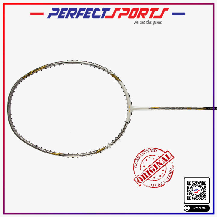 [Free String + Grip + Cover]Maxbolt Bolt 8 Badminton Racket - Lightning ...