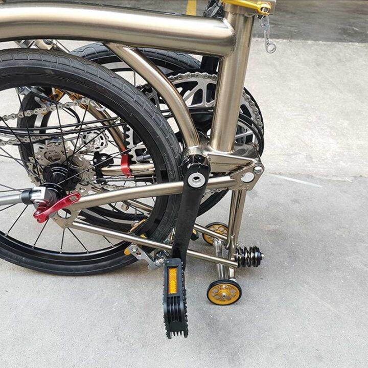 folding-bike-easy-wheel-for-brompton-aluminum-alloy-easywheel-ultralight-sealed-bearing-push-wheels-bicycle-parts