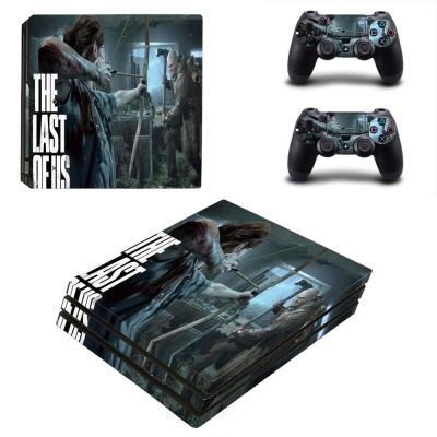 ┋❧▫ The Last of Us PS4 Pro Sticker Play station 4 Skin Sticker Decals For PlayStation 4 PS4 Pro Console amp; Controller Skins Vinyl