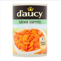 Sliced carrots 400g - Daucy