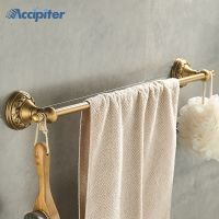 Nail free 50CM Towel bar Towel Holder Antique Metal Wall Mounted Bathroom Accessories Towel Rack Towel Shelf