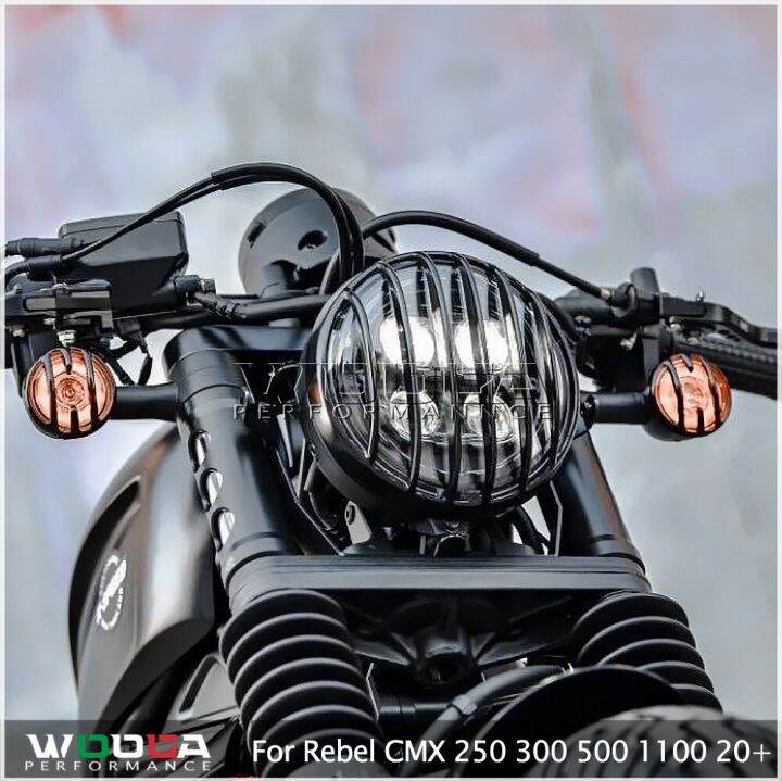 Headlight Grill Cover for Honda Rebel CMX 250 300 500 1100 Front Head Light Lamp Protector Guard