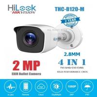 HiLook กล้องวงจรปิด 1080P THC-B120-MC (2.8 mm) 4 ระบบ : HDTVI, HDCVI, AHD, ANALOG