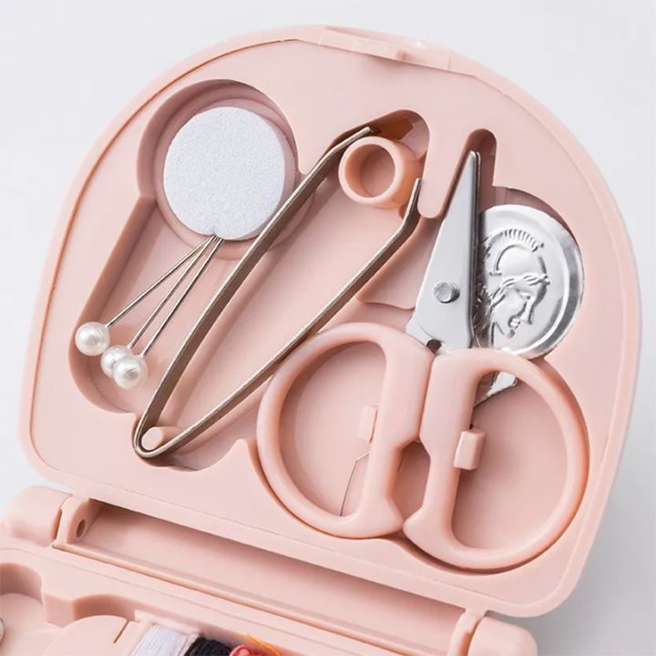 mini-portable-sewing-kit-cute-bulk-needle-and-thread-tweezers-scissors-snaps-set-knitting-tools-household-diy-sewing-supplies