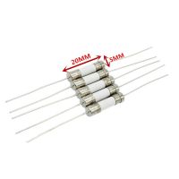 10PCS 5*20mm Ceramic fuse Slow Blow tube fuse With a pin 5x20mm 250V 1A 2A 3.15A 4A 5A 6.3A 8A 10A 12A 15A 20A 25A AMP WATTY Electronics