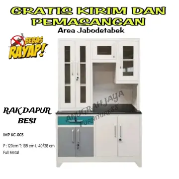 Jual kitchen set rak dapur lemari dapur lemari piring kitchenset