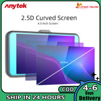 Anytek A60รถยนต์4นิ้วหน้าจอ Ips 1080P Hd 170องศามุมกว้างกล้องคู่ Adas บันทึกการขับขี่24ชั่วโมง Dvr