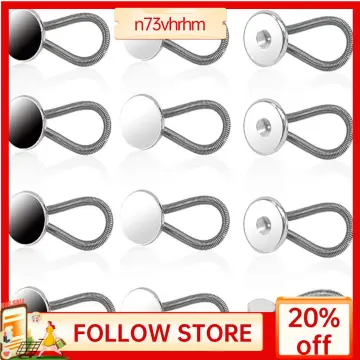 10pcs Collar Extenders for Mens Shirts, Adjustable Button Extender,  Comfortable Tie Collar Expander, Elastic Button Extender Neck Extenders for  Shirt