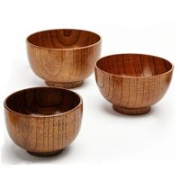 Bowls Rice Soup Salad Food Dining Fruit Candy wooden Container Storage