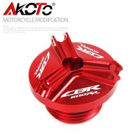 น้ำมันสำหรับ Honda CBR600RR F5 CBR400RR CBR500R CBR 500R 400RR 600RR R RR 2008-2023เครื่องยนต์รถจักรยานยนต์น้ำมันถ้วยฝาครอบ