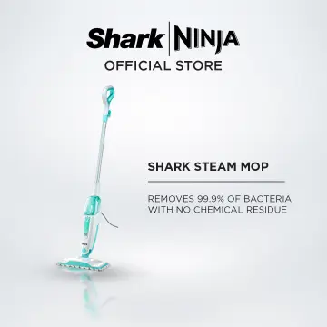 Shark Steam Mop in White and Seafoam