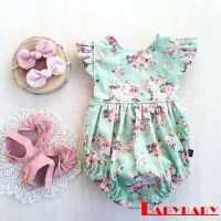 COD ☒ The Outline Shop27dgsd6gfd M.Y-New One Piece Baby Girls Floral Romper Summer ruffled Jumpsuit Playsuit