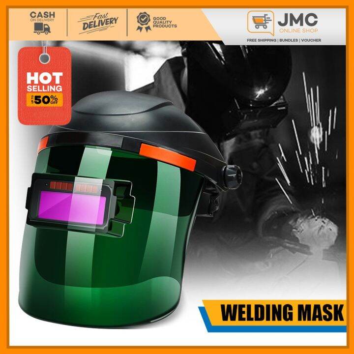 Adjustable Auto Dimming Headset Welding Mask Helmet ARC MIG Weld Welder ...