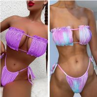 hotx 【cw】 Hollow 2023 Lacing Beach Swimwear Maio Biquinis Swimsuit Mujer Banador Badpak Monokini купальники  женские