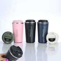 【jw】♗☂  380/510ml Mug Bottle Temperature Display Flasks Thermal Tumbler In-Car Insulated Cup