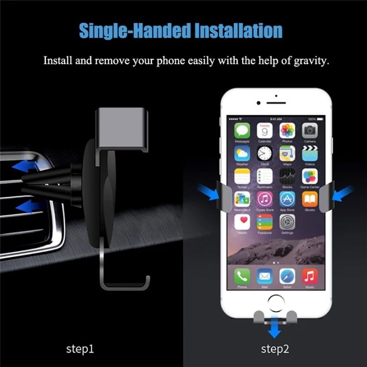 gravity-car-holder-for-phone-in-car-air-vent-mount-clip-cell-holder-no-magnetic-mobile-phone-stand-support-smartphone-voiture