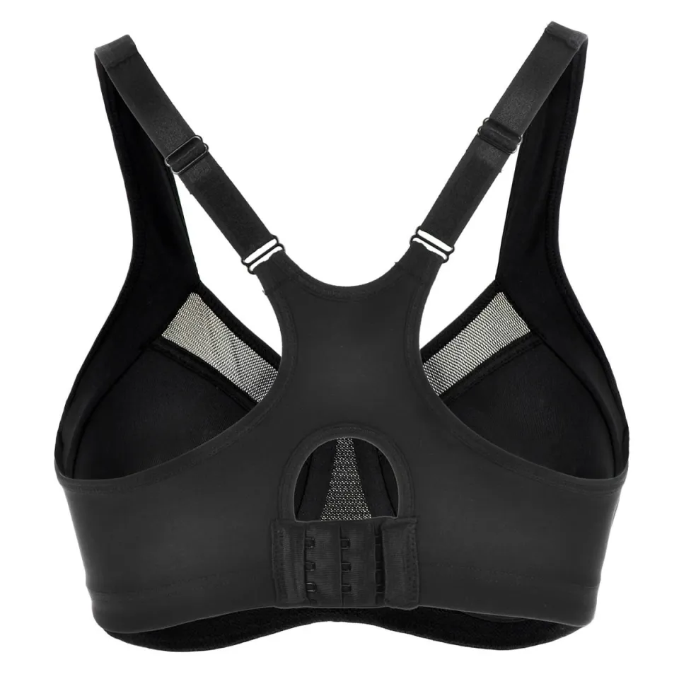 Women's High Impact Power Back Support Sports Bra Non Padded