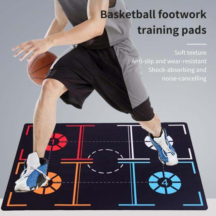 Basketball Training Mat Driling Ball Control Basketball Footstep Mat