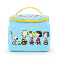 Snoopy ลิขสิทธิ์แท้ กระเป๋ากล่องเครื่องสำอาง Snoopy : Blue