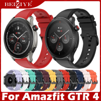 For Amazfit GTR 4 สาย smart watch สายนาฬิกา Amazfit GTR4 สาย smartwatch band strap Soft ซิลิโคน Band Smart Watch watchband Sport สายนาฬิกาข้อมือสำหรับ Replacement watchband case Accessories