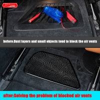 Car Floor Air Outlet Vent Covers Heating Air Conditioning Vent Grille Protective Cover for BMW 5 Series F10 G30 7 Series F01 G11