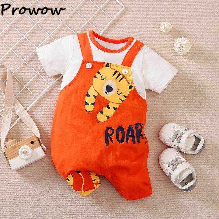 prowow-2023-macac-o-do-beb-menino-dos-desenhos-animados-dinossauro-bonito-suspender-falso-2-p-s-roupas-de-ver-o-para-meninos-rec-m-nascidos-pijamas