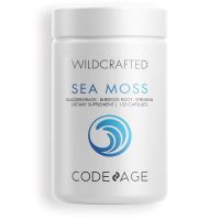 CODEAGE Raw Wildcrafted Sea Moss - 120 Capsules